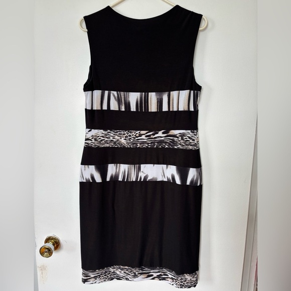 🎉4/30$🎉 Michael Taylor Patterned Shift Dress - Size M - Picture 5 of 6